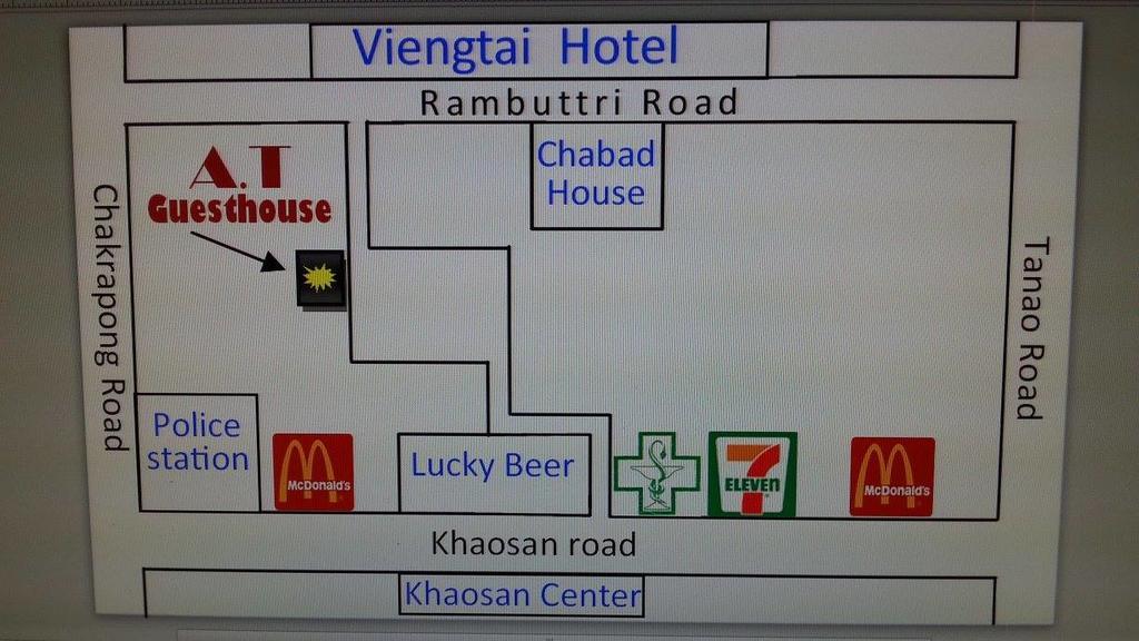 A.T Guesthouse バンコク都 エクステリア 写真